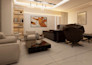 create realistic 3d office interior design and floor layout